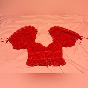 For Love & Lemons Hannah Crop Top